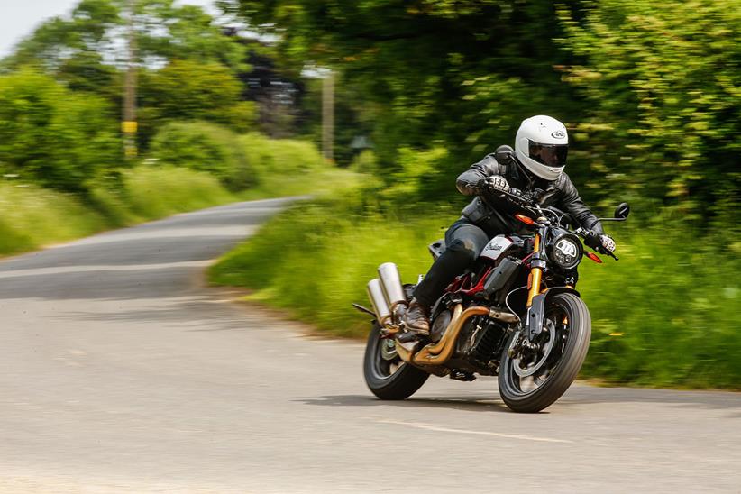 Riding the Indian FTR1200S