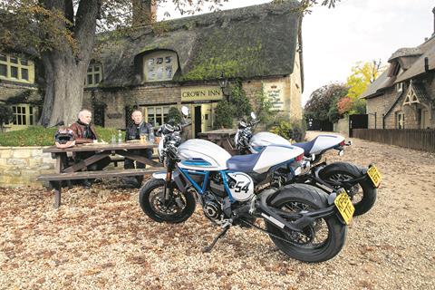 MCN Fleet: Simon meets another owner to swap Scrambler stories