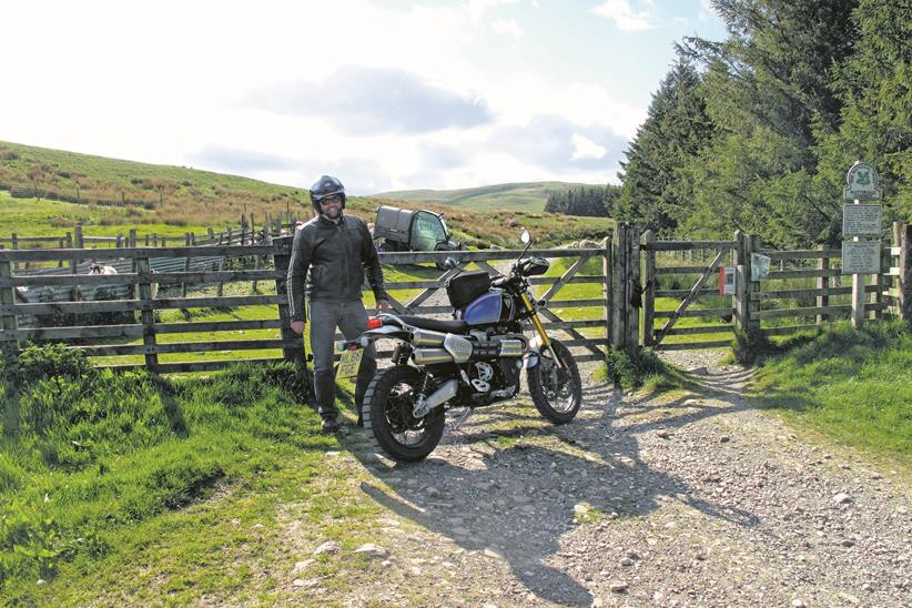 Country touring on the Triumph Scrambler 1200XE