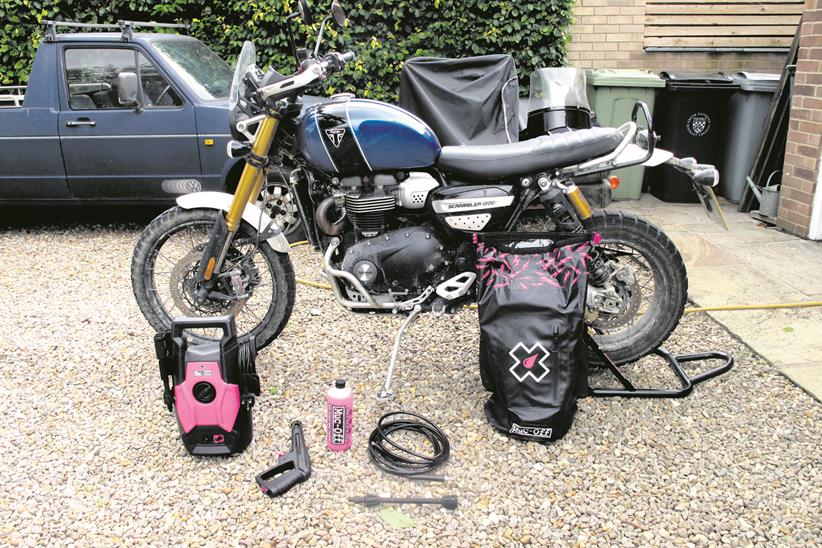 A quick spruce up for the Triumph Scrambler 1200XE