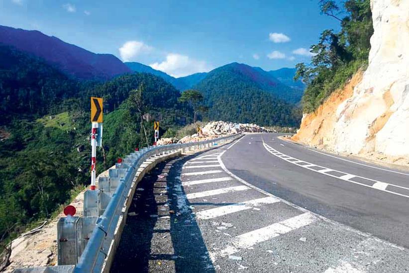 The roads in Vietnam are great for motorcyclists