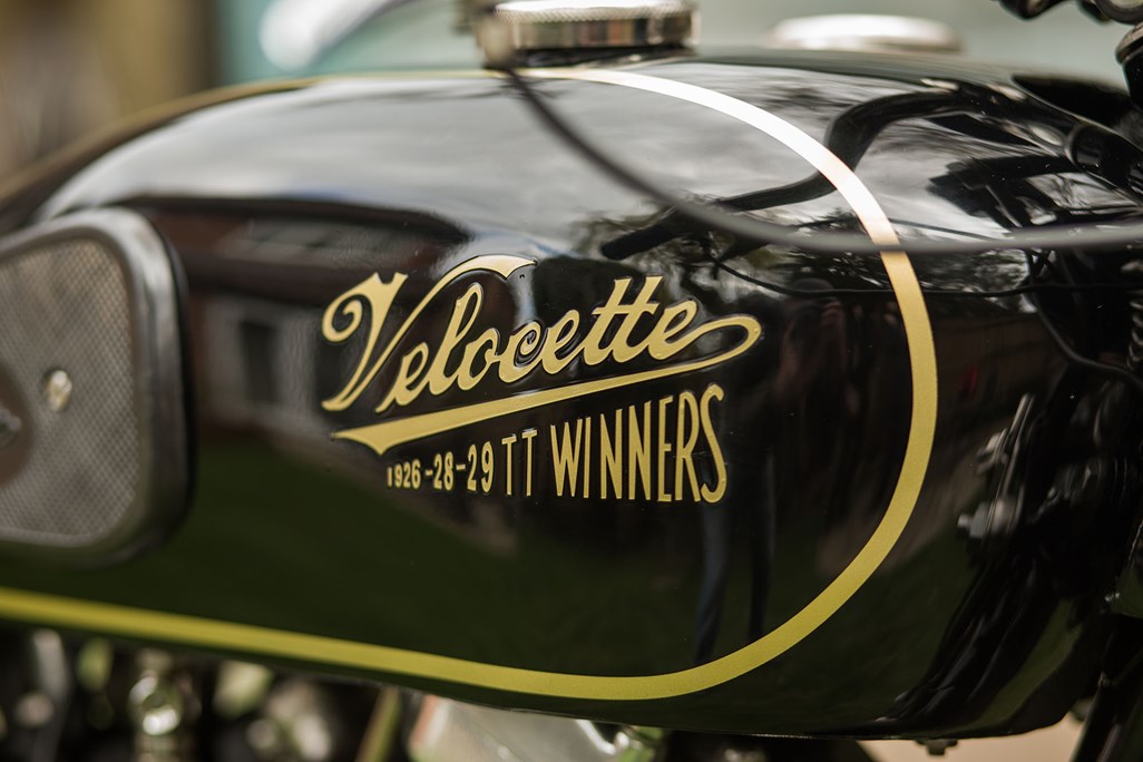 Allen Millyard's home-made Velocette V-twin