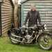 Allen Millyard with his Velocette V-twin