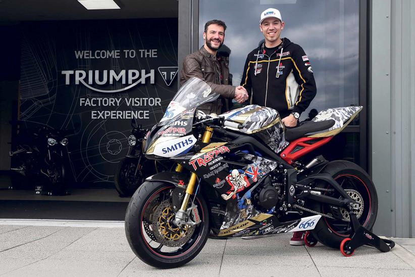 Hickman will get Triumph factory backing for 2019