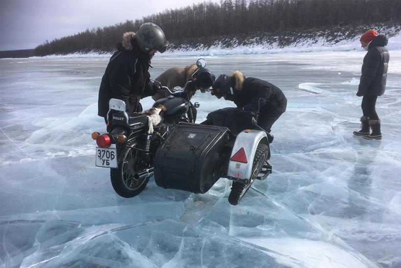 Sliding the sidecar damaged a wheel