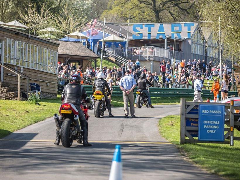 Prescott Bike Festival is held at the well-known British hillclimb venue