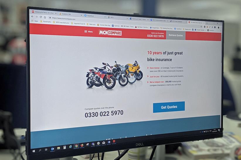 I used MCN Compare for my insurance quotes 