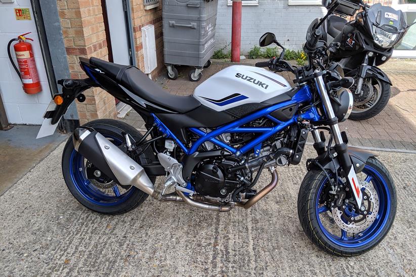 The Suzuki SV650 on L-plates