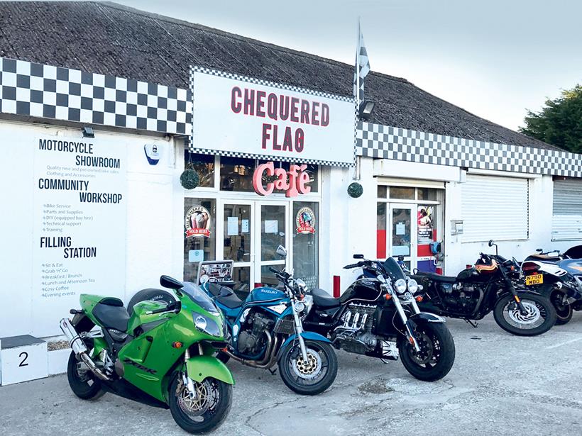 The Chequered Flag cafe