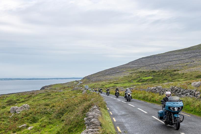 The BarbersRide 2023 route included coastal views