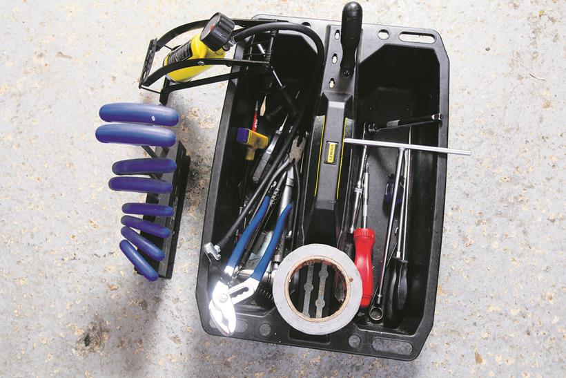 The amount of tools you need depends on how much work your bike will need