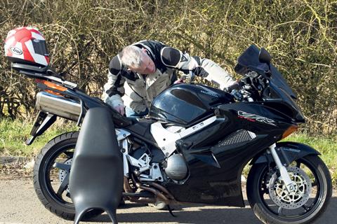 Repairing your motorcycle on the move