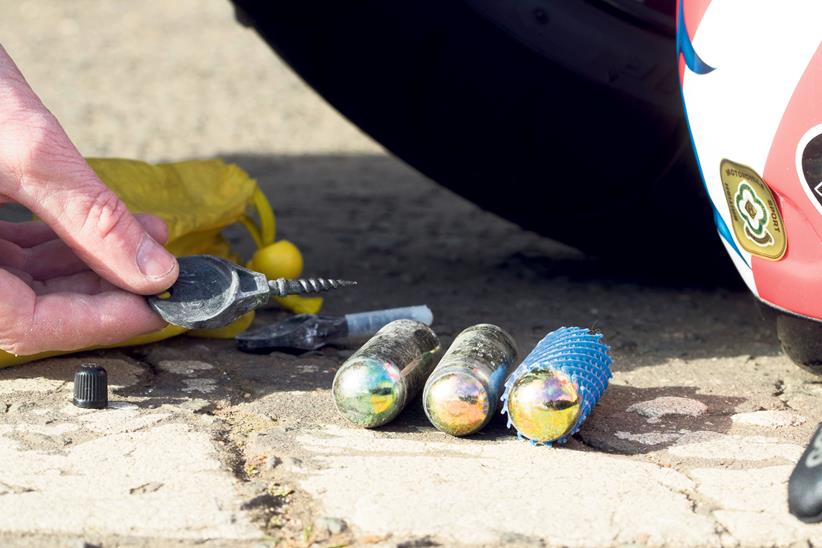 Carry a puncture repair kit