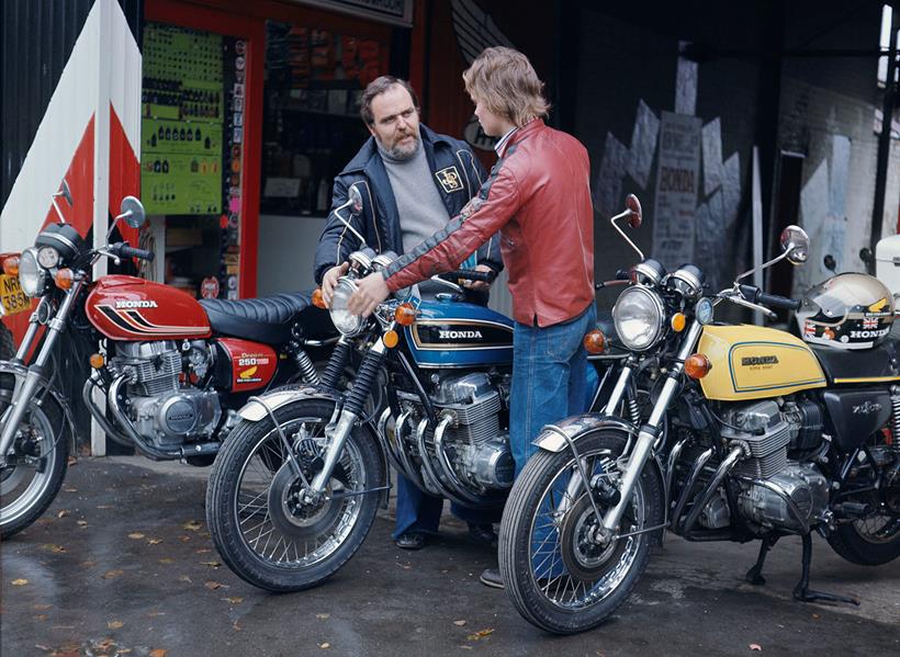 Honda CB750 being sold