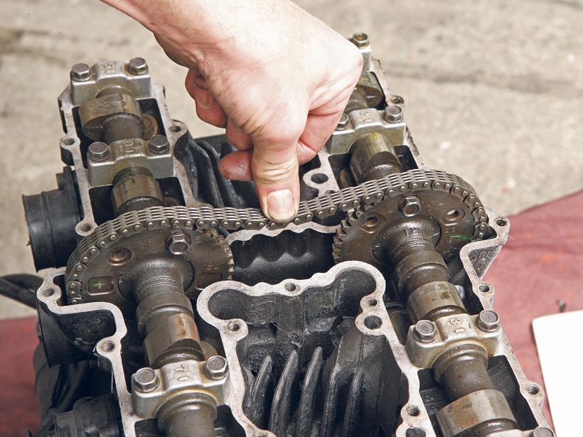 Clattering and slapping could mean cam chain or tensioner