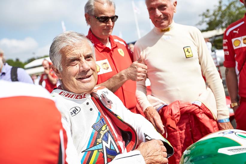 Agostini at the 2018 Goodwood Festival of Speed