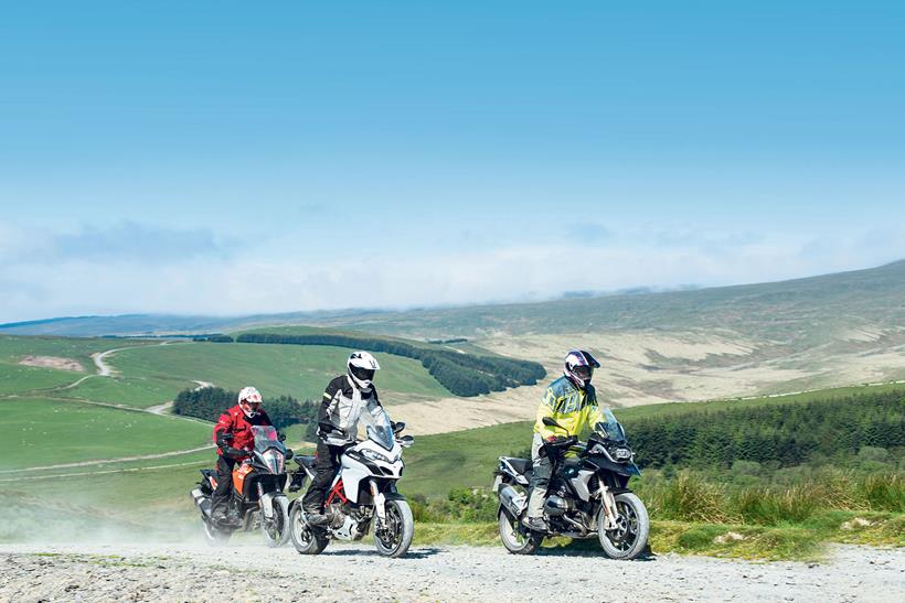 An off-road riding school is a great way to get extra skills and experience