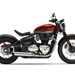 Triumph Bobber Korosi Red and Ice Silver