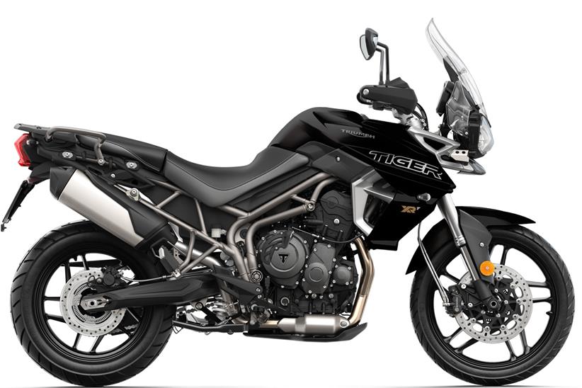 Triumph Tiger T800 XRT in Matt Jet Black