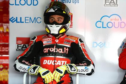 Ducati WSB rider, Alvaro Bautista