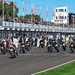 Riders race away in the 2022 Goodwood Revival meeting