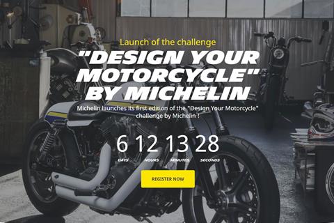 Michelin launch 'Design your Motorcycle' competition - judging at Eicma in November