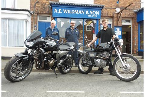 18-year-old becomes UK's youngest motorcycle dealership owner