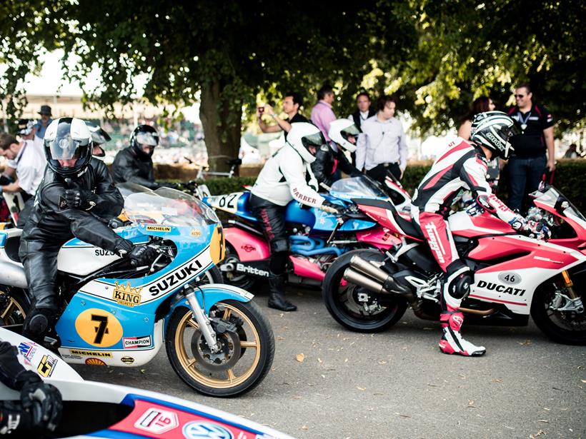 It's not just Honda motorcycles at the Festival of Speed. Image credit: Stephanie O' Callaghan/Goodwood