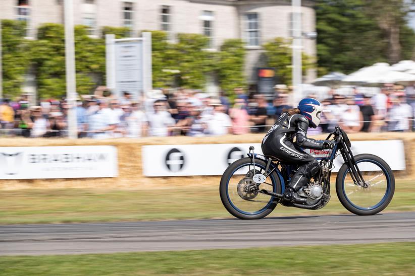 Early Harley-Davidson at the Festival of Speed