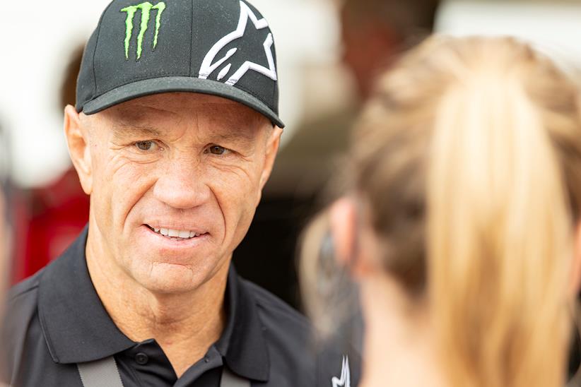 Randy Mamola at the Festival of Speed