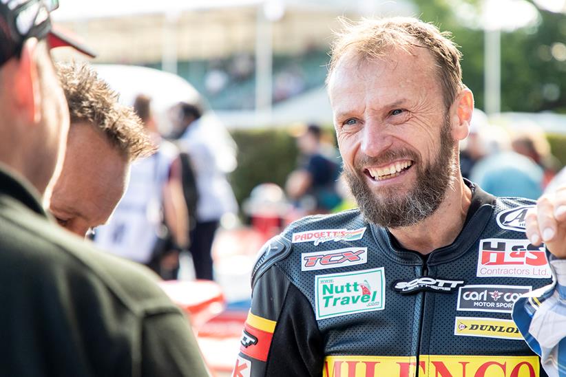 Bruce Anstey at the Goodwood Festival of Speed