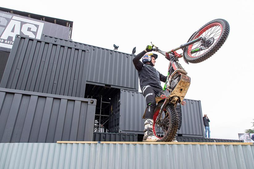 Dougie Lampkin at the Festival of Speed