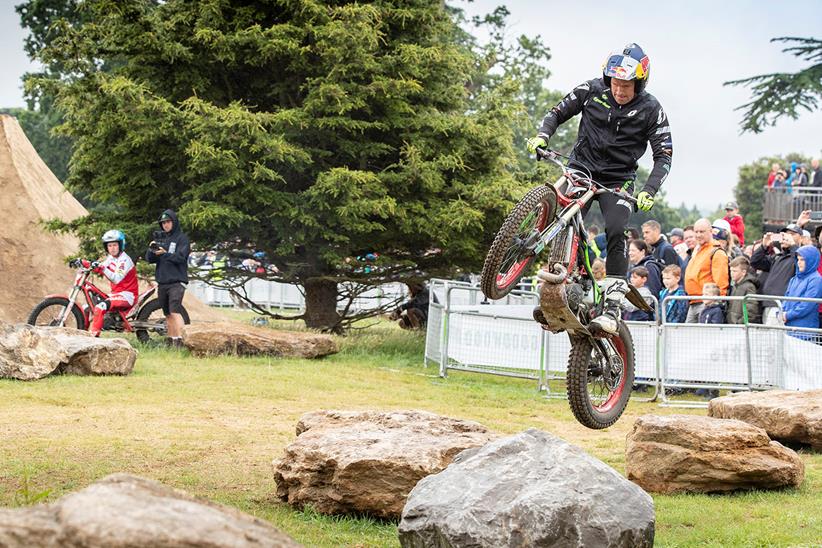 Dougie Lampkin trials demo