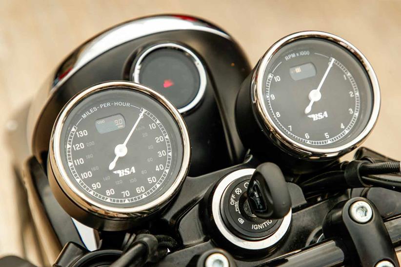 BSA Gold Star clocks