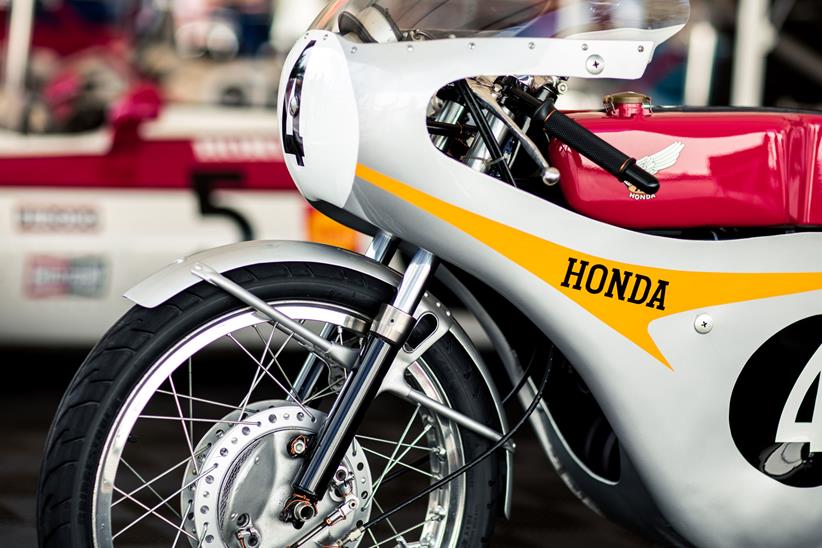 Honda race bike at the Goodwood Festival of Speed