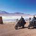  The 13,000-mile trip took them across the Bolivian salt flats