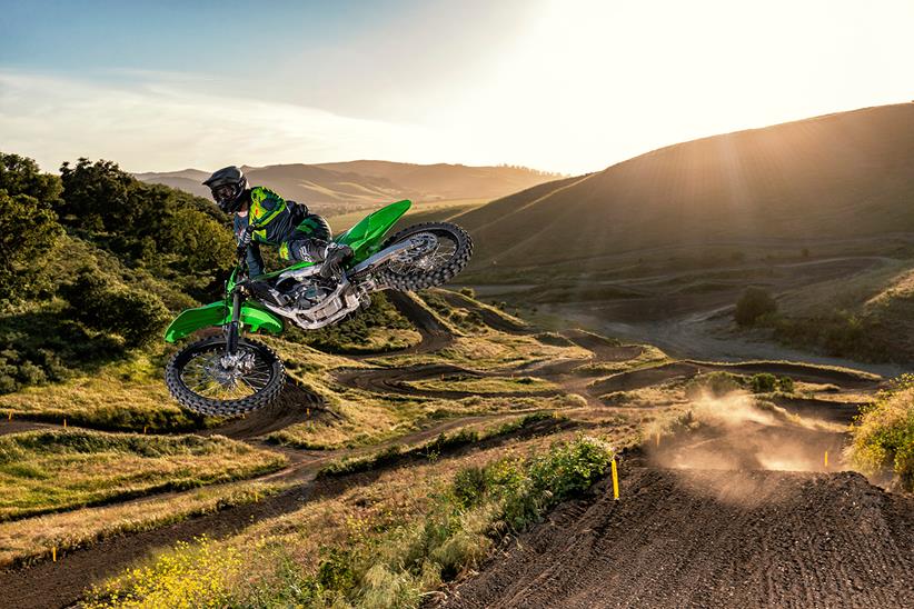 Kawasaki KX250 whip