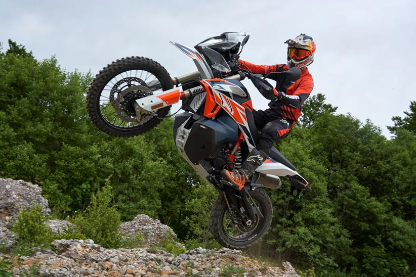 How'd you fancy doing this on KTM's new 790 Adventure Rally?