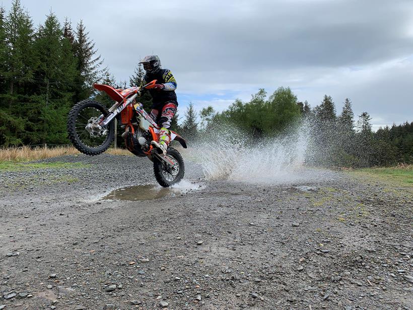 John McGuinness wheelie