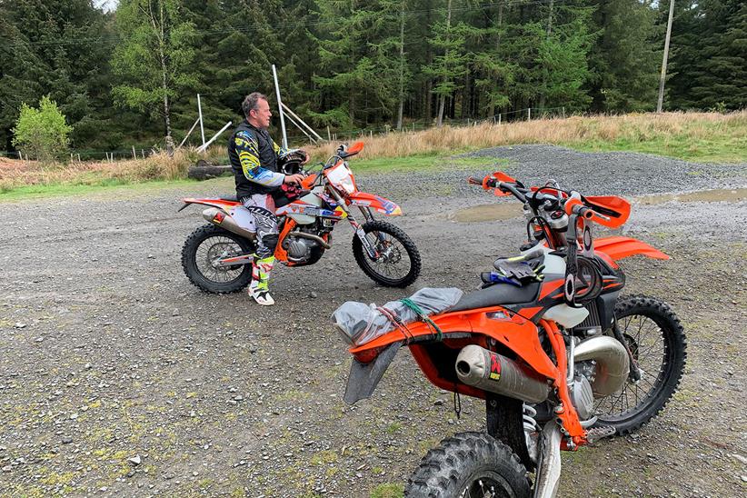 Off roading with John McGuinness