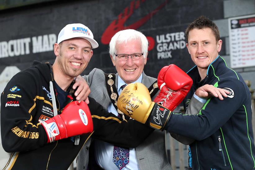 The gloves are on for the Ulster Grand Prix