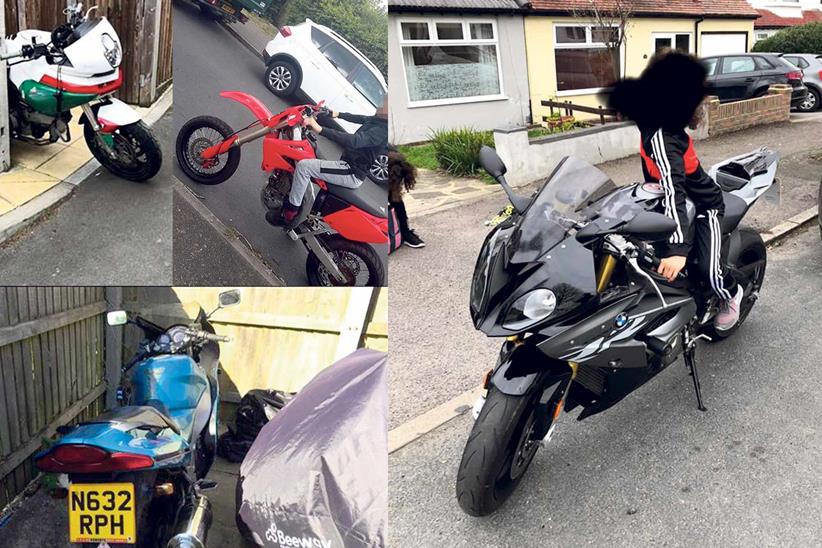 Stolen bikes are often posted for sale on Instagram