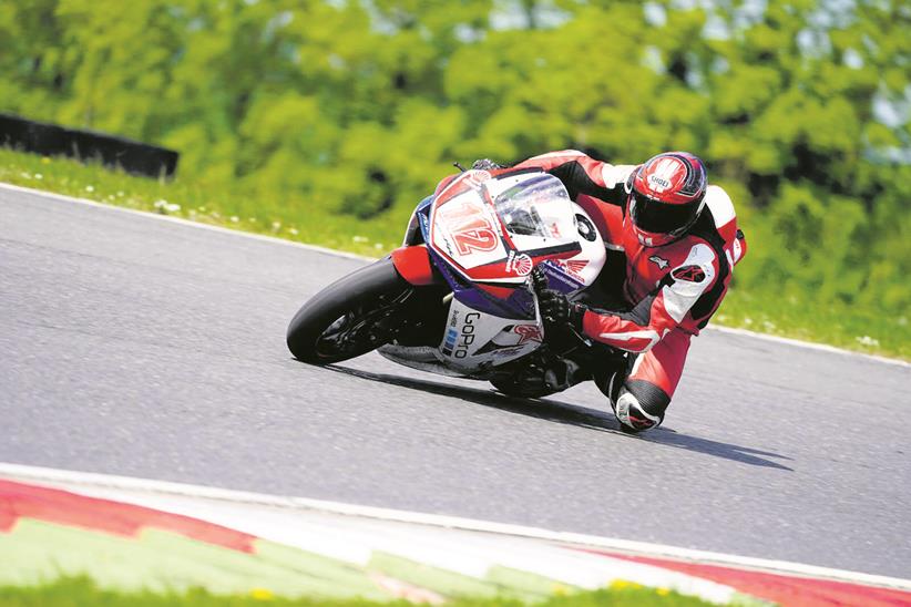 Gary Swandells on his Honda CBR600RR