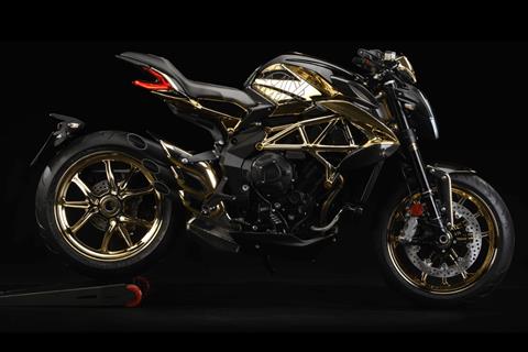 MV Agusta Dragster RC Shining Gold is a one-off special