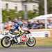 Riding Kevin Schwantz's Suzuki RGV500 at Goodwood