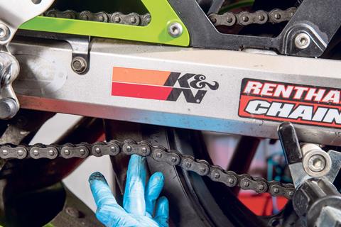 The missing link? How to look after your motorbike chain