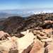The spectacular view from Pikes Peak