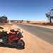 Simon's Kawasaki Z1000SX in the Red Centre of the Outback