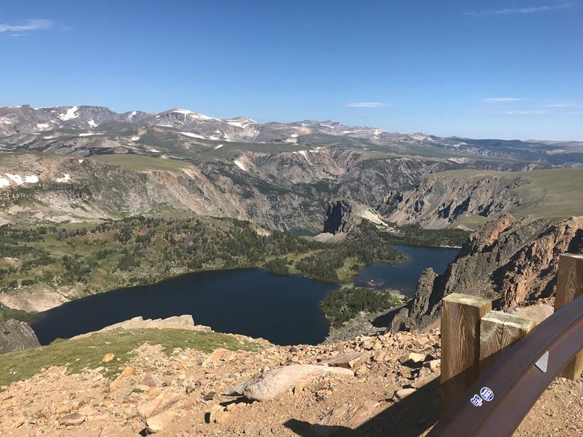 The view from Beartooth Pass is unmissable