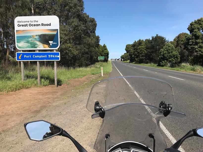 Great Ocean Road sign